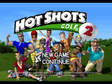 Hot Shots Golf 2 (US) screen shot title